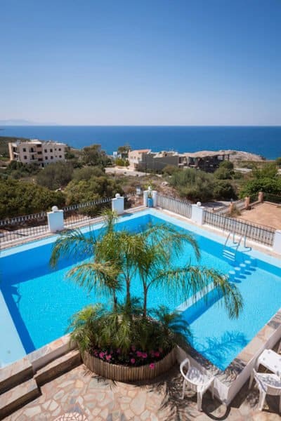 Hotel for sale in Akrotiri Chania Crete in 35.5498398,24.0831811,10