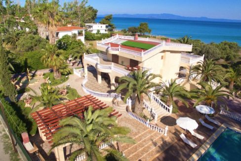 Luxury beachfront villa at Halkidiki, Kassandra 7
