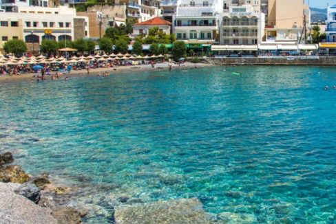 Sea Front Town Hotel For Sale In The Tourist Port Of Agios Nikolaos, Crete 1