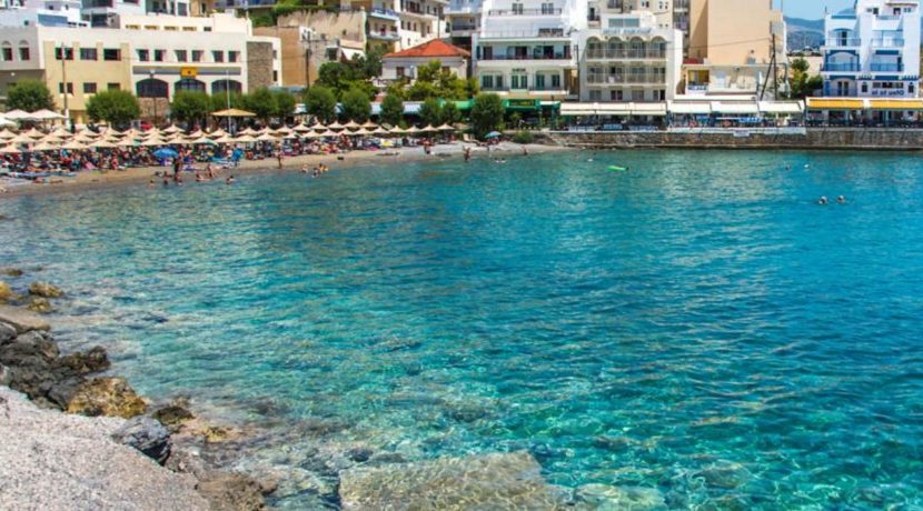 Sea Front Town Hotel For Sale In The Tourist Port Of Agios Nikolaos, Crete 1