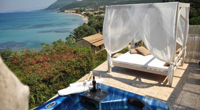 Complex of 5 small seafront villas in Corfu for sale 14