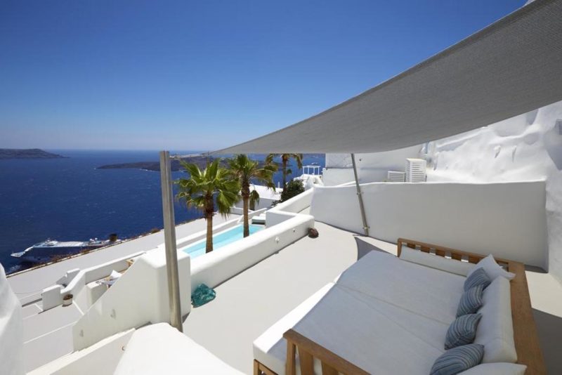 Santorini Luxury Estate Villa at Caldera for SALE with Amazing View