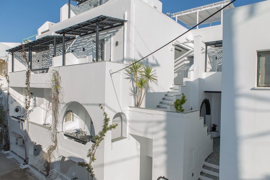 Seafront Hotel of 15 Studios in Naxos Island