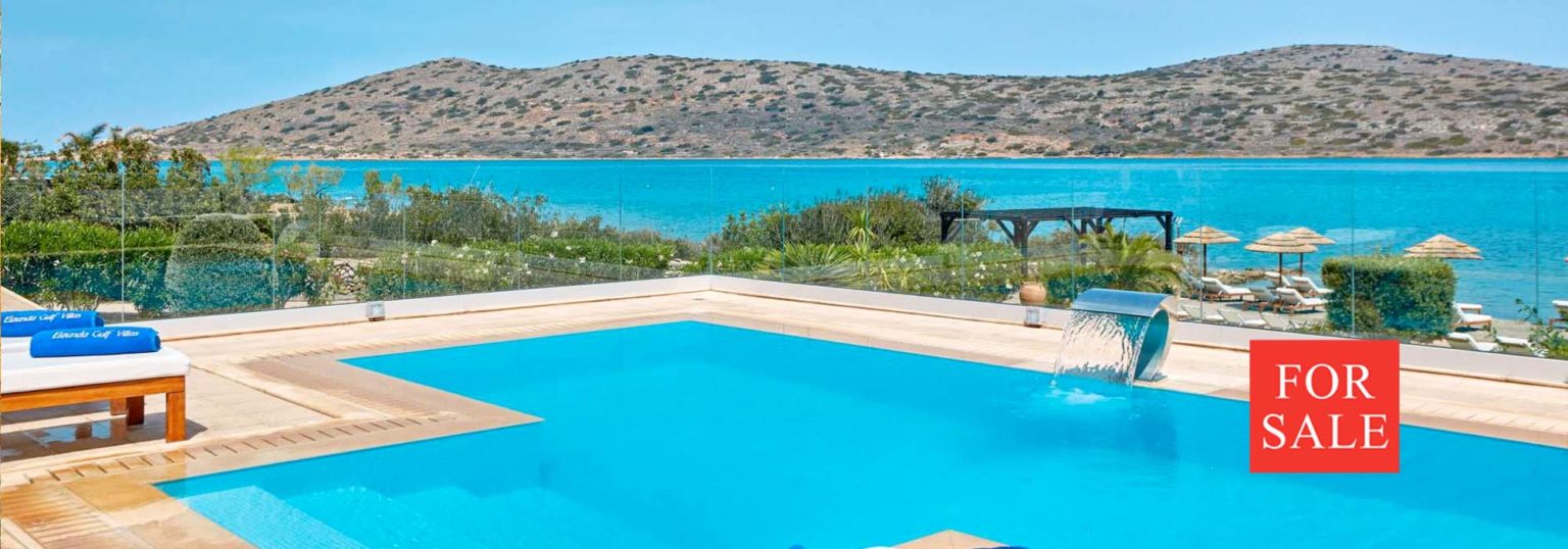 Luxury beach villas Greece for sale