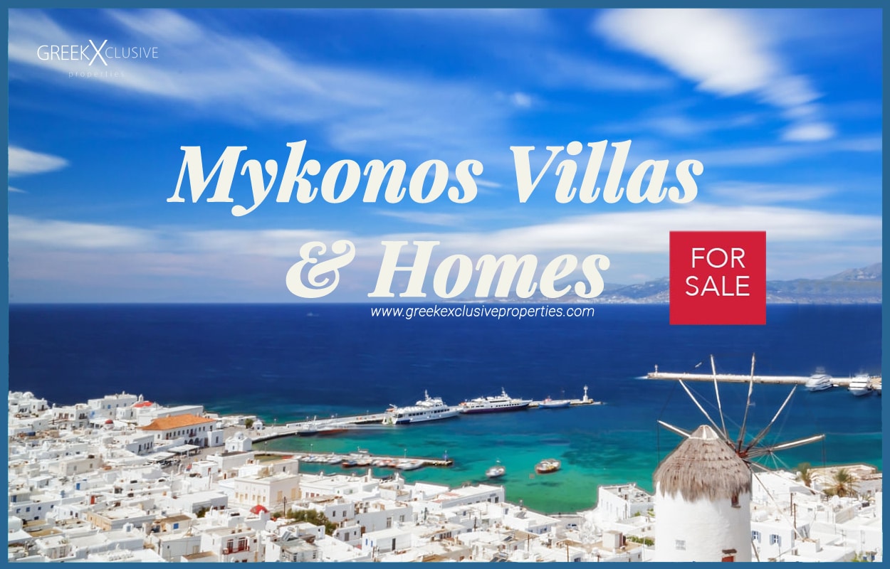 Mykonos Property for Sale, Villas in Mykonos, Seaview Property Mykonos, Luxury Estate Mykonos