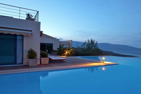 Seafront Villa Porto Heli, Peloponnese. Luxury property for sale Peloponnese, Peloponnese property for sale, Greece property for sale by the beach 5