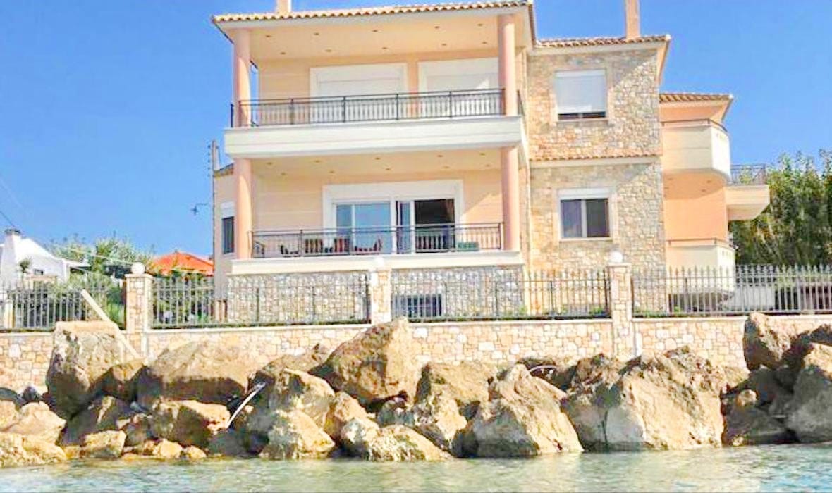 Seafront property in Korinthos Greece