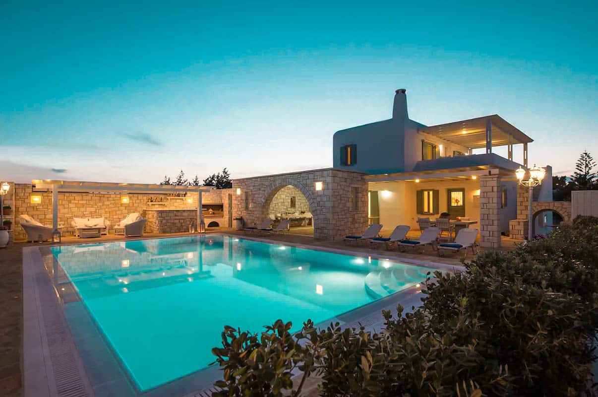 Villa in Paros, in Aliki