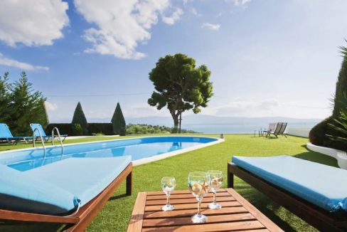 Villa with Sea View in Corinth, Near Athens. Luxury Greek Villas, Villas near Athens, Buy Holiday Villa in Greece, Sea View Greek Villas