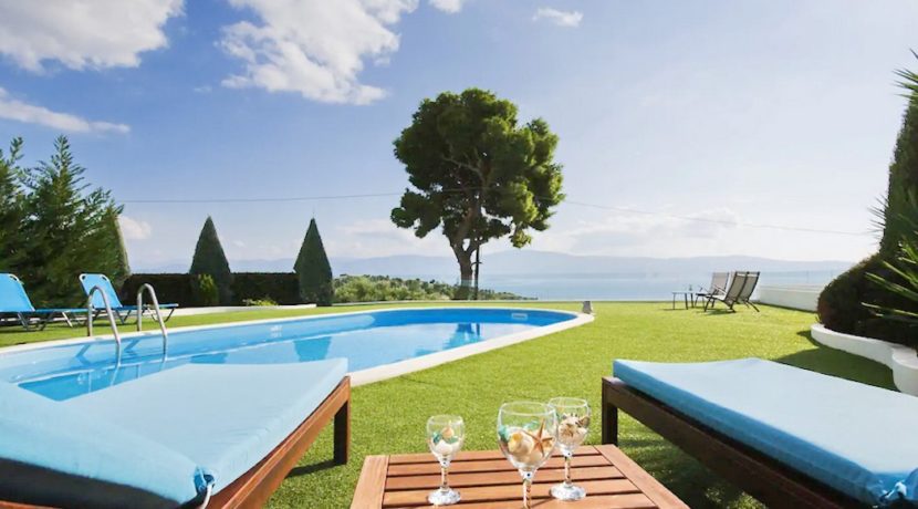 Villa with Sea View in Corinth, Near Athens. Luxury Greek Villas, Villas near Athens, Buy Holiday Villa in Greece, Sea View Greek Villas