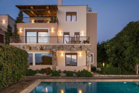 2 Luxury Villas for sale in Chania Crete, Property for sale in Crete, Property for sale in Crete Chania, Villas in Crete for sale near the sea 1