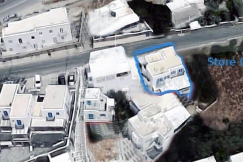 Commercial Property in Mykonos, at the busiest Road of Mykonos Town. Property for sale in Mykonos Town, Mykonos Chora Commercial Building 1