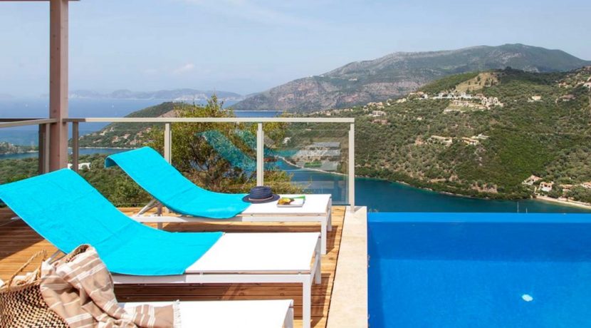 Exquisite Villa at Sivota Bay with Panoramic View. Lefkada Villa for Sale. Sivota Villa for Sale. Lefkada Villas, Ionian Villas, Sea VIew Villa Lefkas 1