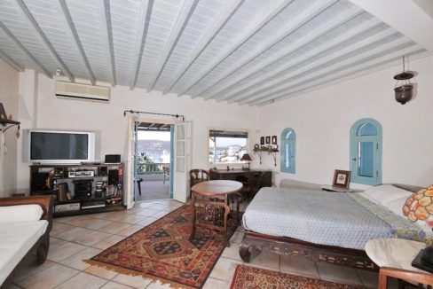 Traditional 2 levels Villa with sea view in Mykonos Center. Mykonos Chora Property for Sale, Mykonos Center House for Sale 7
