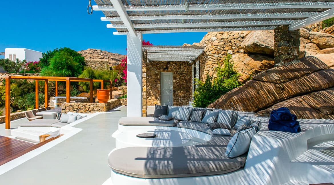Villa in Mykonos with excellent sea view, Agrari, Mykonos villas 21