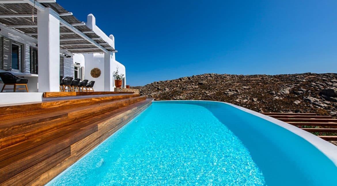 Villa in Mykonos with excellent sea view, Agrari, Mykonos villas 43