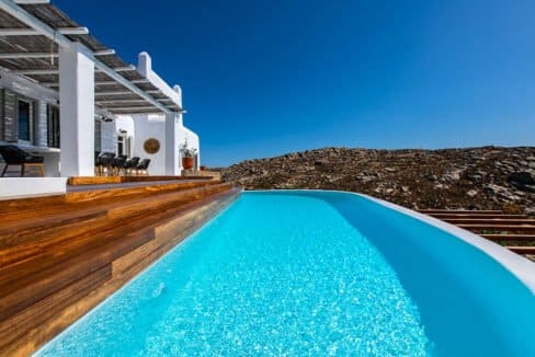 Villa in Mykonos with excellent sea view, Agrari, Mykonos villas 43