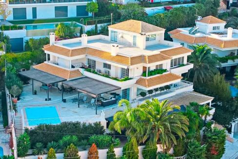 Villa with Sea View and Pool at Voula Attica, Luxury Estate Voula Athens 15