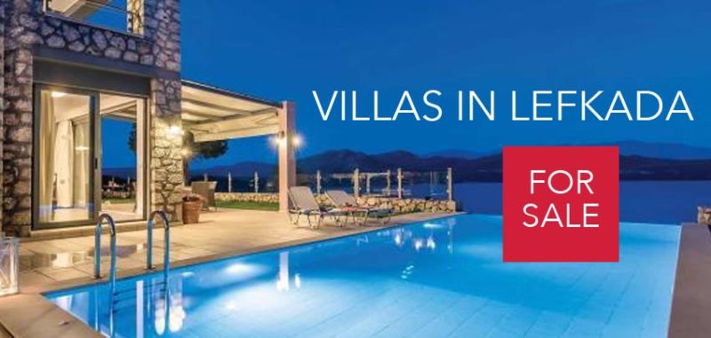 Villas for Sale in Lefkada, Real Estate in Lefkada, Lefkada Greece, Villas in Lefkas Greece for sale, Seafront Villas in Lefkada