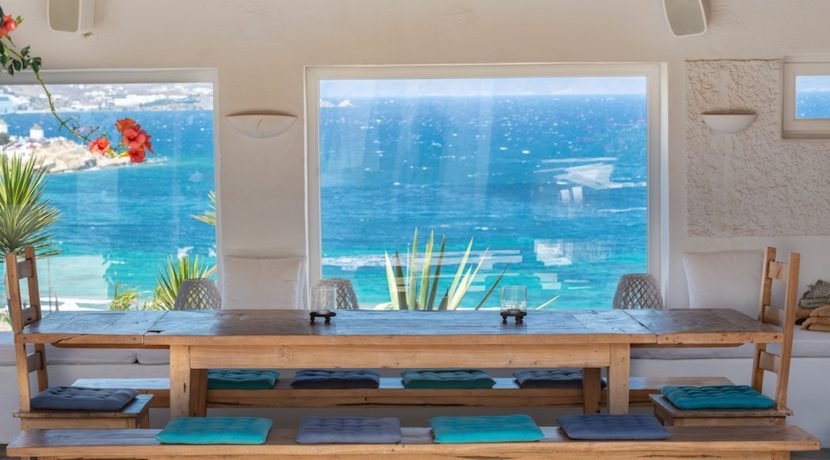 Waterfront Luxury Villa in Mykonos. Mykonos estates, elite estates Mykonos, Luxury Estate Mykonos, Seafront Villa Mykonos, Mykonos Villas 11