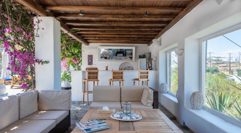Waterfront Luxury Villa in Mykonos. Mykonos estates, elite estates Mykonos, Luxury Estate Mykonos, Seafront Villa Mykonos, Mykonos Villas 14