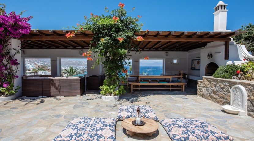 Waterfront Luxury Villa in Mykonos. Mykonos estates, elite estates Mykonos, Luxury Estate Mykonos, Seafront Villa Mykonos, Mykonos Villas 16