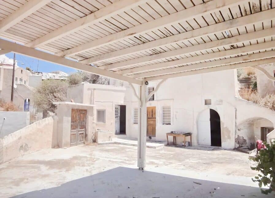 2 big Buildings to turn them into Boutique hotel in Finikia Oia Santorini, unfinished buildings in Santorini, Buildings to renovate in Santorini 1