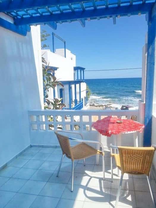 Beachfront Property Crete  Can become one seafront Villa
