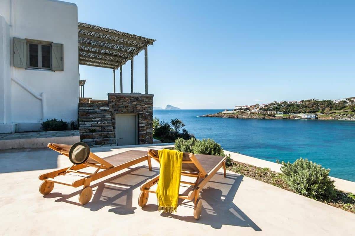 Beautiful house in Kythnos island Greece, by the sea Cyclades Greece