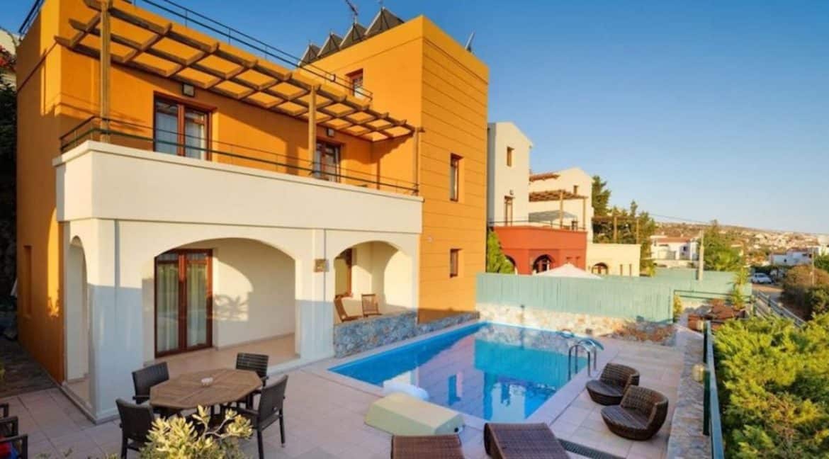 Complex of 5 Villas Chania Crete, Hotel of 5 villas with sea view Plaka, Chania crete Real Estate, Plaka Crete Villas for Sale, Villas for Sale Plaka Chania 2