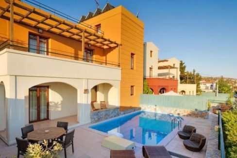 Complex of 5 Villas Chania Crete, Hotel of 5 villas with sea view Plaka, Chania crete Real Estate, Plaka Crete Villas for Sale, Villas for Sale Plaka Chania 2