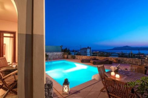 Complex of 5 Villas Chania Crete, Hotel of 5 villas with sea view Plaka, Chania crete Real Estate, Plaka Crete Villas for Sale, Villas for Sale Plaka Chania 7