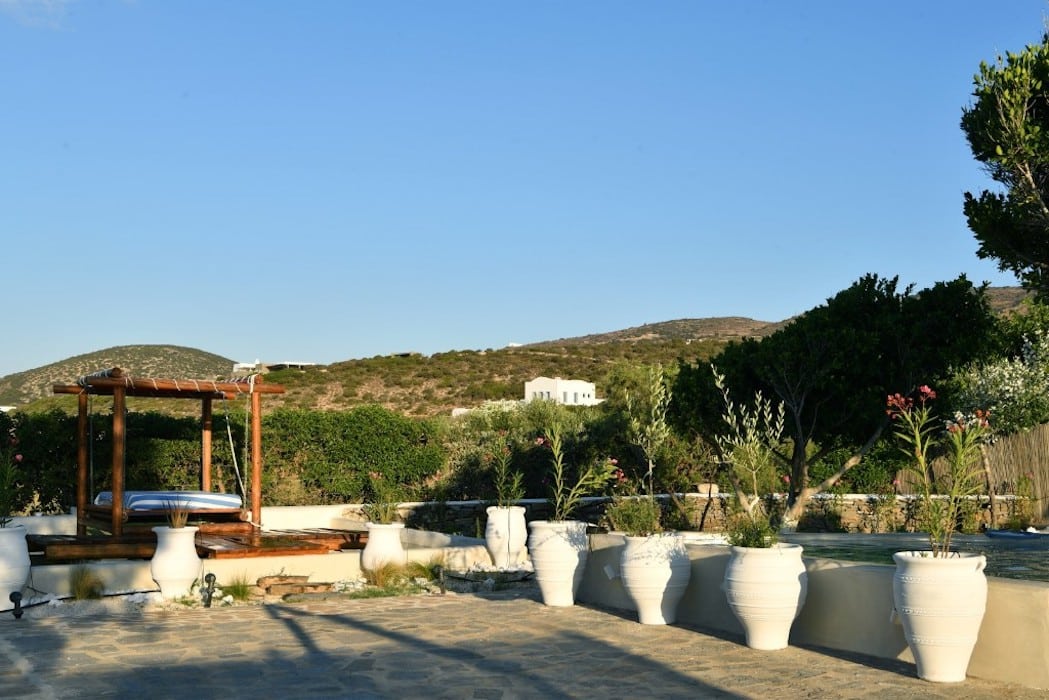 House for sale in Paros on the Beach Beachfront Villa Paros Greece