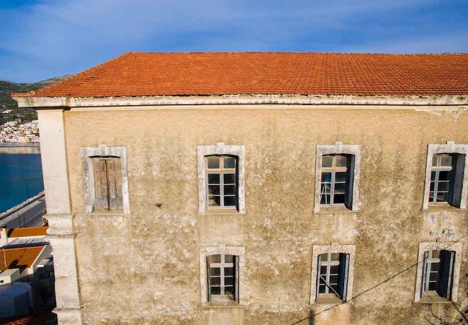 Investment Project in Samos Island Greece, Old building into Hotel, Seafront old building in Samos to become a hotel, Old building for sale in Greek Island 11