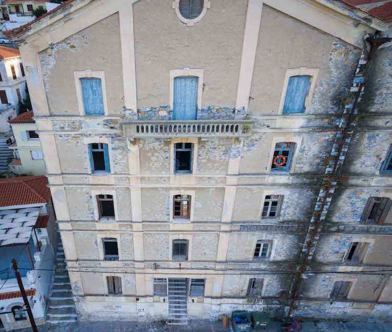 Investment Project in Samos Island Greece, Old building into Hotel, Seafront old building in Samos to become a hotel, Old building for sale in Greek Island 17