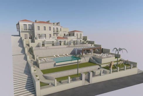 Old Villa in Samos to restore, by the sea, Building to renovate in Greek island, Old building by the sea to restore, Old Building to restore in Greek Island 12