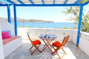 Seafront Villa in Antiparos in Cyclades Greece, Antiparos Real Estate, Antiparos Villa for Sale, Beachfront Property in Cyclades