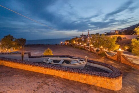 Beachfront Villa Santorini, Property in Santorini by the sea, Seafront Property in Santorini, Real Estate in Santorini Greece