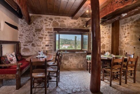 Renovated stone villa for sale in Rethymno Crete 12