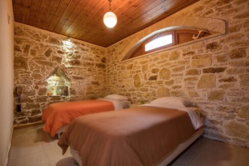 Renovated stone villa for sale in Rethymno Crete 14