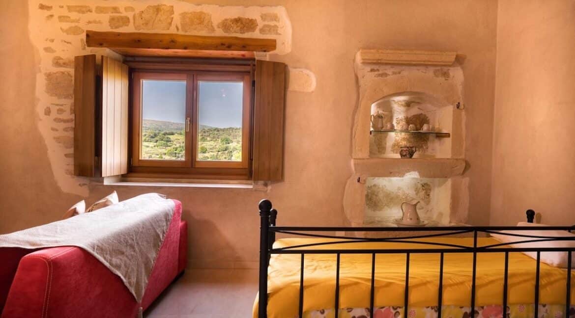 Renovated stone villa for sale in Rethymno Crete 15