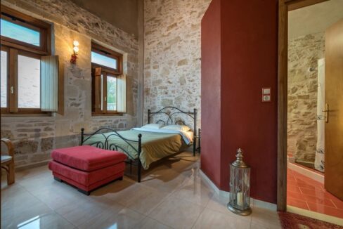 Renovated stone villa for sale in Rethymno Crete 16