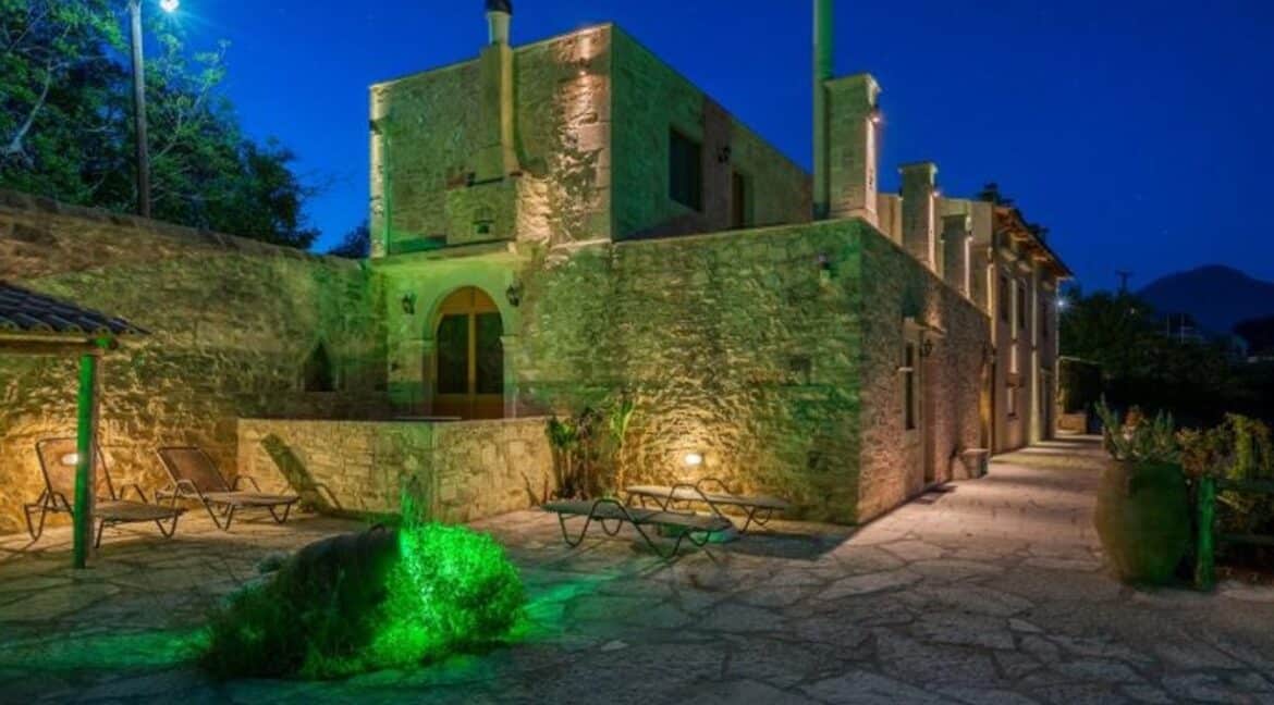 Renovated stone villa for sale in Rethymno Crete 17