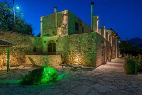 Renovated stone villa for sale in Rethymno Crete 17
