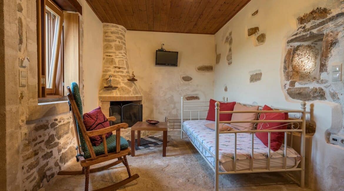 Renovated stone villa for sale in Rethymno Crete 2