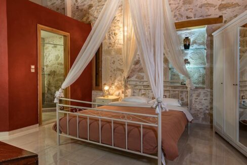 Renovated stone villa for sale in Rethymno Crete 8