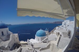 Restaurant at Caldera Oia Santorini