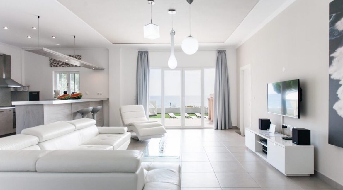 Seafront Property in Corfu, Luxury Villa near the sea 2