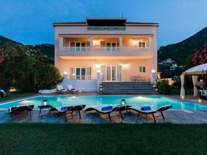 Seafront Property in Corfu, Luxury Villa near the sea