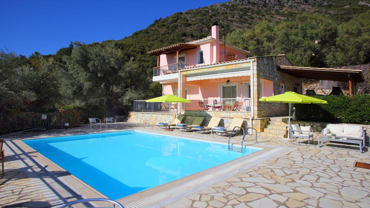 Villa in Lefkada across Skorpios island with 2 bedrooms